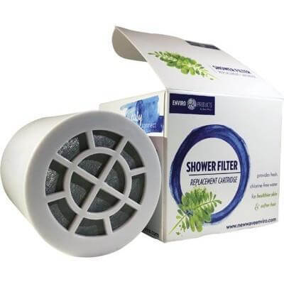 New Wave Enviro Shower Filter Replacement Cartridge - Lasts 1 Year