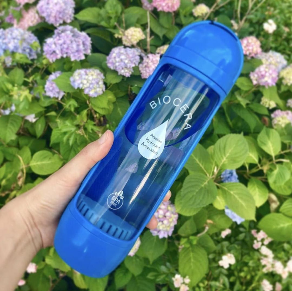 Biocera Alkaline AHA Water Bottle 500ml + Extra Filter Cartridge ...