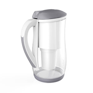 Ecobud Gentoo Glass Alkaline Water Filter Jug 1.5L Grey 3