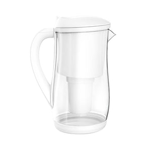 Ecobud Gentoo Glass Alkaline Water Filter Jug 1.5L White 1