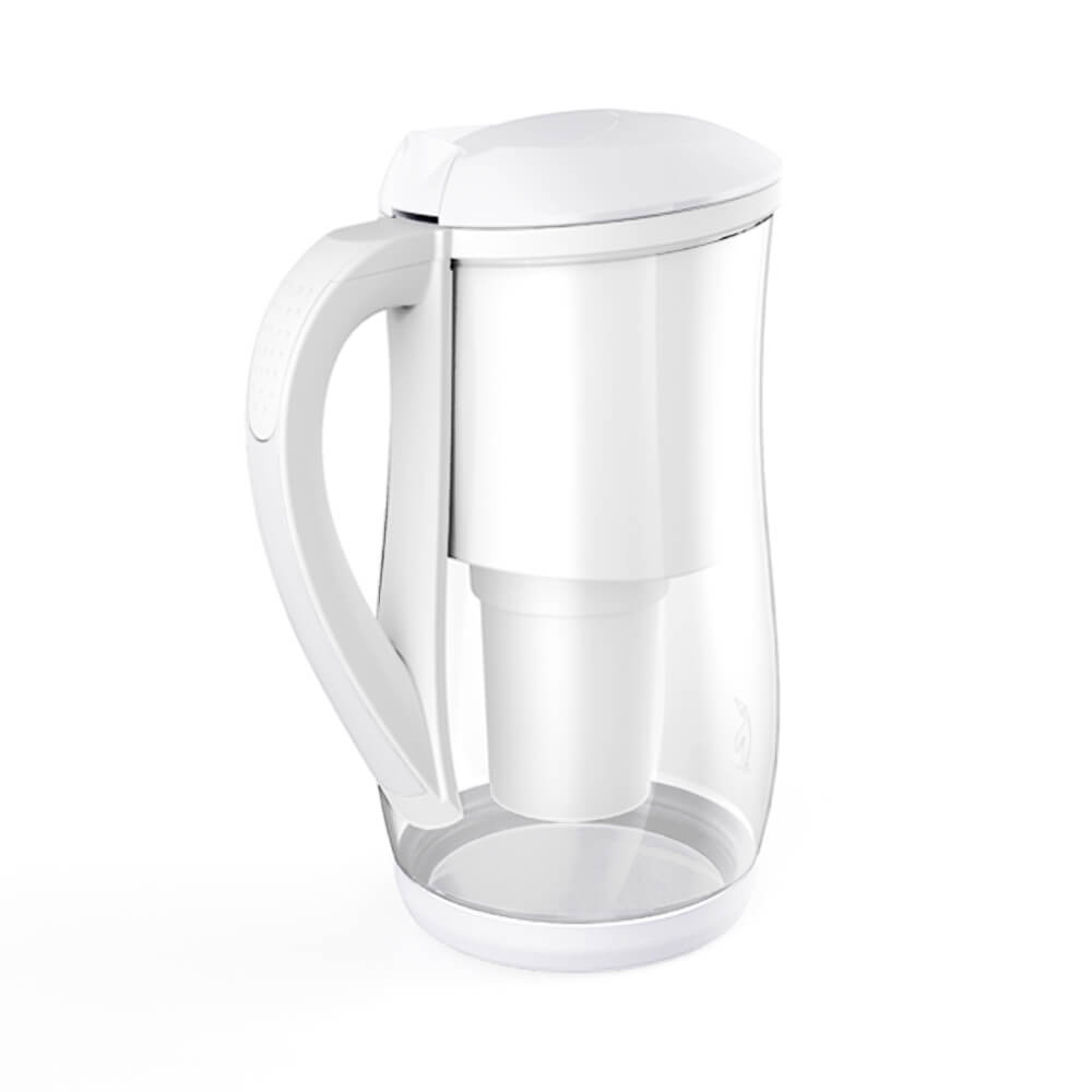 Ecobud Gentoo Glass Alkaline Water Filter Jug 1.5L White 3