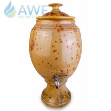Peter Wallace Pottery Ceramic Water Filter Gold