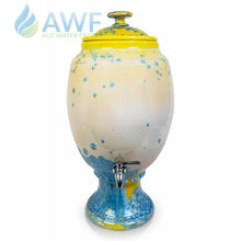 Peter Wallace Pottery Ceramic Water Filter 15 Litre Yellow