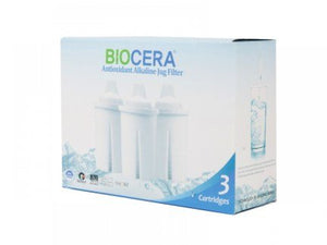 Biocera Alkaline Water Filter 1.5L Jug White